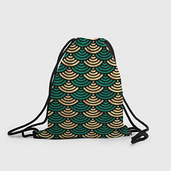 Рюкзак-мешок Радостный дракон и чешуя, цвет: 3D-принт