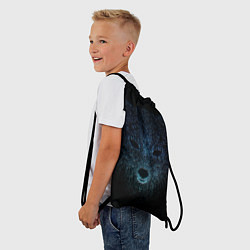 Рюкзак-мешок Кибер лис, цвет: 3D-принт — фото 2