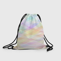 Рюкзак-мешок Цветные полупрозрачные полосы, цвет: 3D-принт