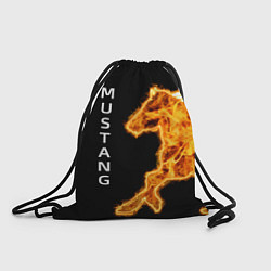 Рюкзак-мешок Mustang fire, цвет: 3D-принт
