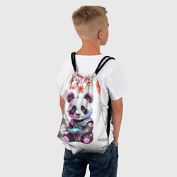 Рюкзак-мешок Funny panda - China, цвет: 3D-принт — фото 2