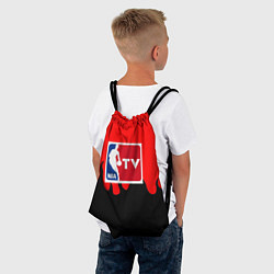 Рюкзак-мешок NBA sport flame, цвет: 3D-принт — фото 2