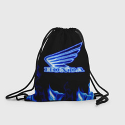 Рюкзак-мешок Honda neon, цвет: 3D-принт