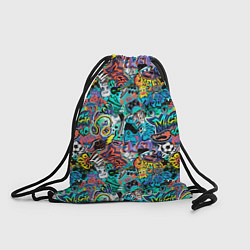 Рюкзак-мешок Music life, цвет: 3D-принт