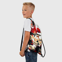 Рюкзак-мешок Чикен Ган разборка, цвет: 3D-принт — фото 2