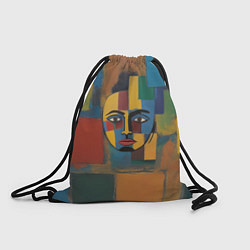 Рюкзак-мешок В поисках лица, цвет: 3D-принт
