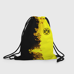 Рюкзак-мешок Borussia fc sport краски, цвет: 3D-принт