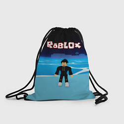 Рюкзак-мешок Мальчик Роблокс, цвет: 3D-принт