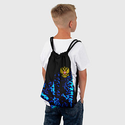 Рюкзак-мешок Герб краски текстура, цвет: 3D-принт — фото 2