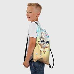 Рюкзак-мешок Геншин - Молитва Паймон, цвет: 3D-принт — фото 2