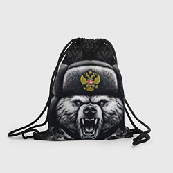 Мешок для обуви Русский медведь