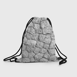 Рюкзак-мешок Каменная стена текстура, цвет: 3D-принт