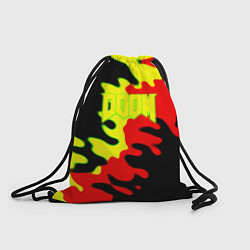 Рюкзак-мешок Doom mars abstract, цвет: 3D-принт