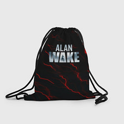 Рюкзак-мешок Alan Wake dark strom, цвет: 3D-принт
