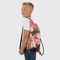 Рюкзак-мешок Мем блондинка из фильма Дрянные девчонки, цвет: 3D-принт — фото 2