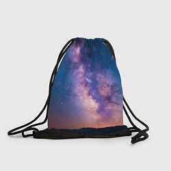 Рюкзак-мешок Млечный путь ночью, цвет: 3D-принт