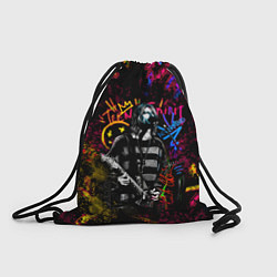 Рюкзак-мешок Nirvana краски звука, цвет: 3D-принт