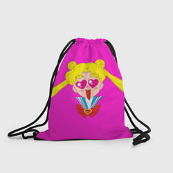 Рюкзак-мешок Банни Цукино - Сейлор мун парная, цвет: 3D-принт