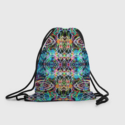 Рюкзак-мешок Фрактальный орнамент, цвет: 3D-принт