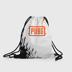 Рюкзак-мешок PUBG краски гранж, цвет: 3D-принт