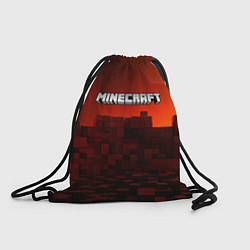 Мешок для обуви Minecraft огненные кубы