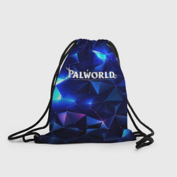 Мешок для обуви Palworld логотип и синие блики