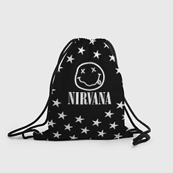 Рюкзак-мешок Nirvana stars steel, цвет: 3D-принт
