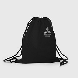 Рюкзак-мешок Mitsubishi - carbon and metal, цвет: 3D-принт