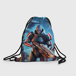 Рюкзак-мешок Mass Effect - ai art, цвет: 3D-принт