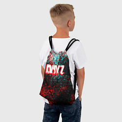 Рюкзак-мешок Dayz глитч брызги красок, цвет: 3D-принт — фото 2