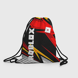 Рюкзак-мешок Роблокс - спортивная абстрация, цвет: 3D-принт