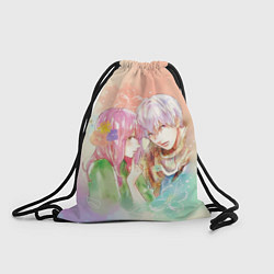 Рюкзак-мешок Ицуоми Наги и Юки Итосэ - Любовь с кончиков пальце, цвет: 3D-принт