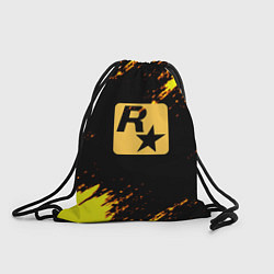 Рюкзак-мешок Рокстар текстура краски, цвет: 3D-принт