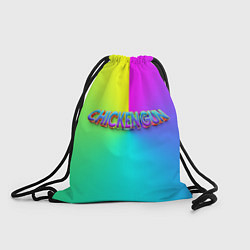 Рюкзак-мешок Палитра чикен ган, цвет: 3D-принт