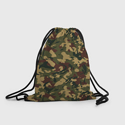 Рюкзак-мешок Абстрактный камуфляжный паттерн, цвет: 3D-принт