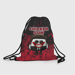Рюкзак-мешок Chicken gun clown, цвет: 3D-принт