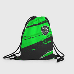 Рюкзак-мешок Roma sport green, цвет: 3D-принт