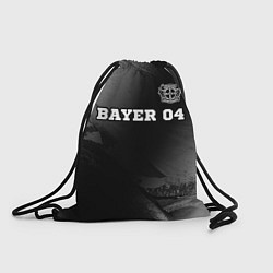 Рюкзак-мешок Bayer 04 sport на темном фоне посередине, цвет: 3D-принт