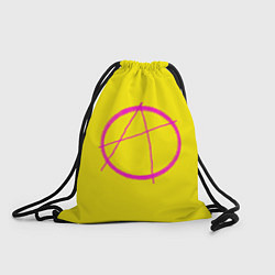 Рюкзак-мешок Символ Анархиста, цвет: 3D-принт