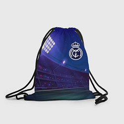 Рюкзак-мешок Real Madrid ночное поле, цвет: 3D-принт