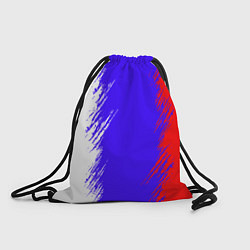 Рюкзак-мешок Штрихи триколор, цвет: 3D-принт