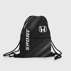 Рюкзак-мешок Honda sport metal, цвет: 3D-принт