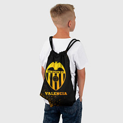 Рюкзак-мешок Valencia - gold gradient, цвет: 3D-принт — фото 2