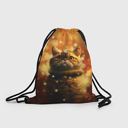 Рюкзак-мешок Толстый кот - Экзот, цвет: 3D-принт