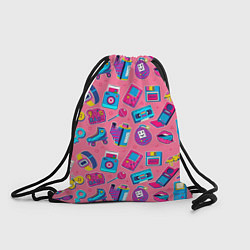 Рюкзак-мешок 90 s baby, цвет: 3D-принт