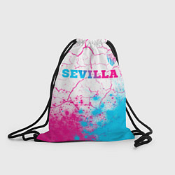 Рюкзак-мешок Sevilla neon gradient style посередине, цвет: 3D-принт