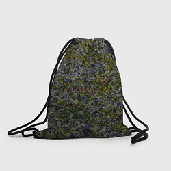 Рюкзак-мешок Абстрактные разноцветные контуры, цвет: 3D-принт
