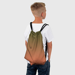 Рюкзак-мешок Абстрактный градиент, цвет: 3D-принт — фото 2