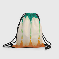 Рюкзак-мешок Abstract color stripes, цвет: 3D-принт