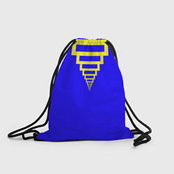 Рюкзак-мешок Прямоугольники уходящие, цвет: 3D-принт